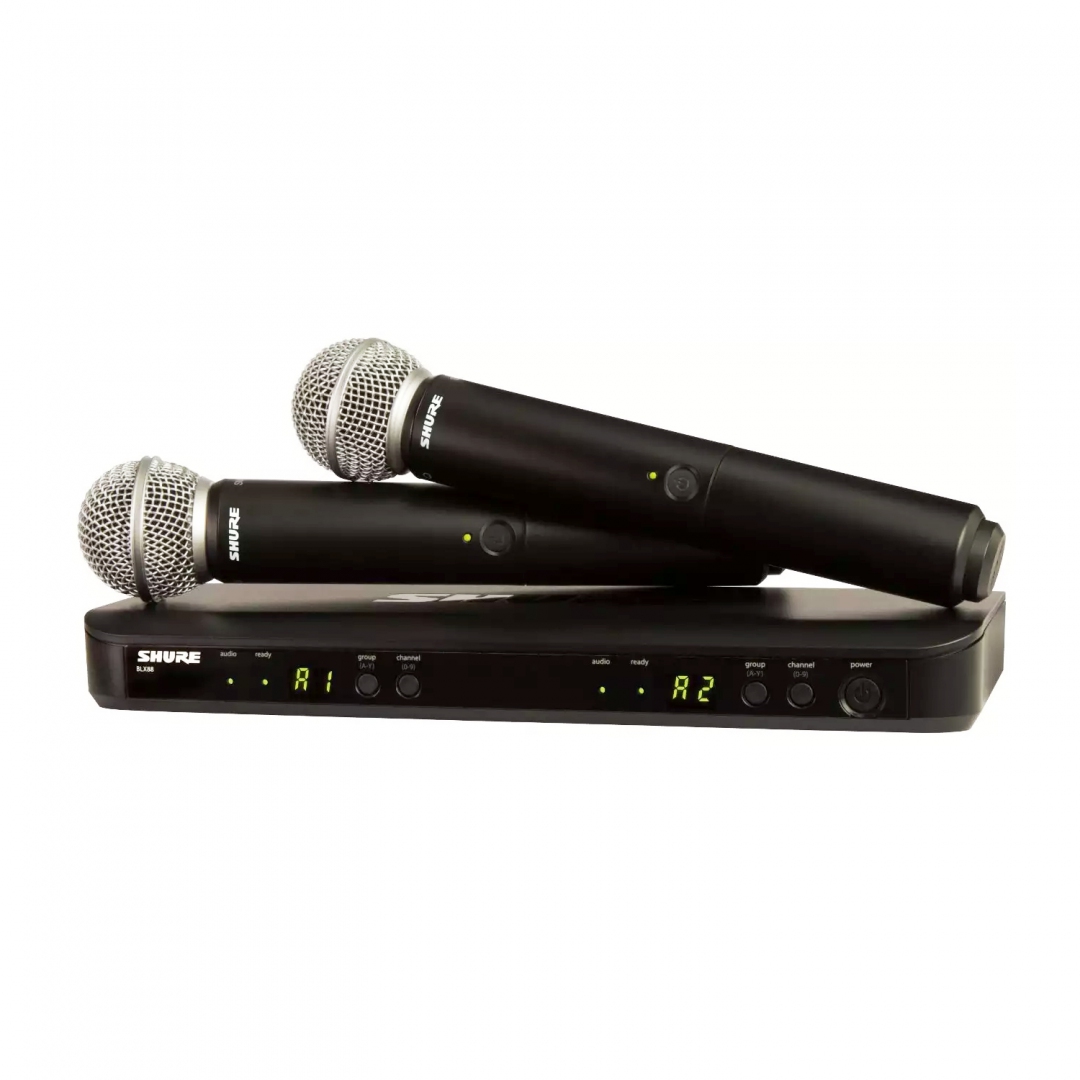 SHURE BLX288E/SM58 M17 вокальная радиосистема в Дагестане