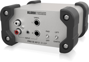 Klark Teknik DI 22P пассивный стерео директ-бокс в Дагестане