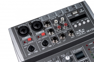 SVS Audiotechnik mixers AM-4 DSP Аналоговый микшерный пульт, 4-канала в Дагестане